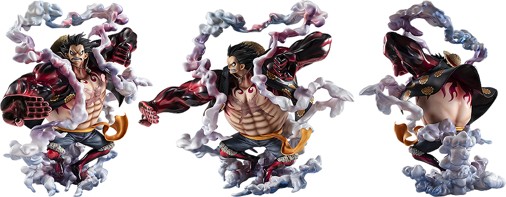 Portrait of Pirates “SA-MAXIMUM” Monkey D. Luffy GEAR4 Bounce-Man 10th Limited Ver. (One Piece) - Box image