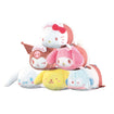 PoteKoro Sanrio Mascot Plush Keychain 3 (6 Types / 6 Per Box) Base, Thumbnail