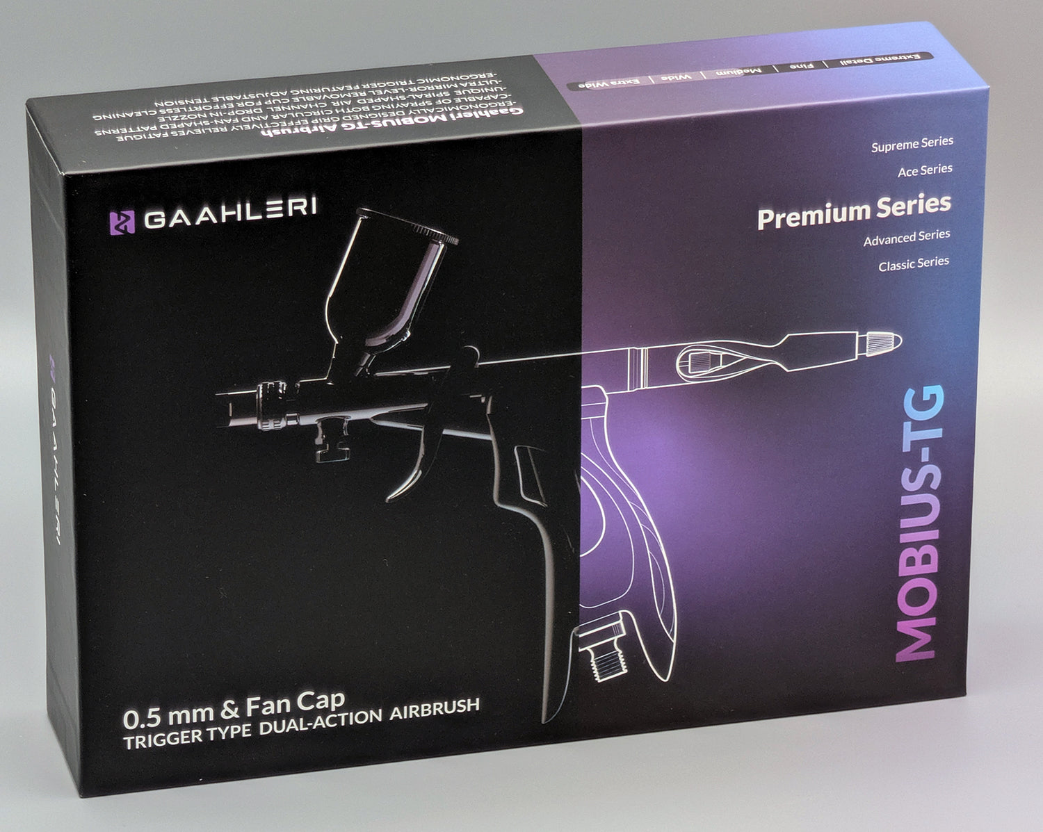 Premium Series GHPM-Mobius TG 0.5mm Airbrush