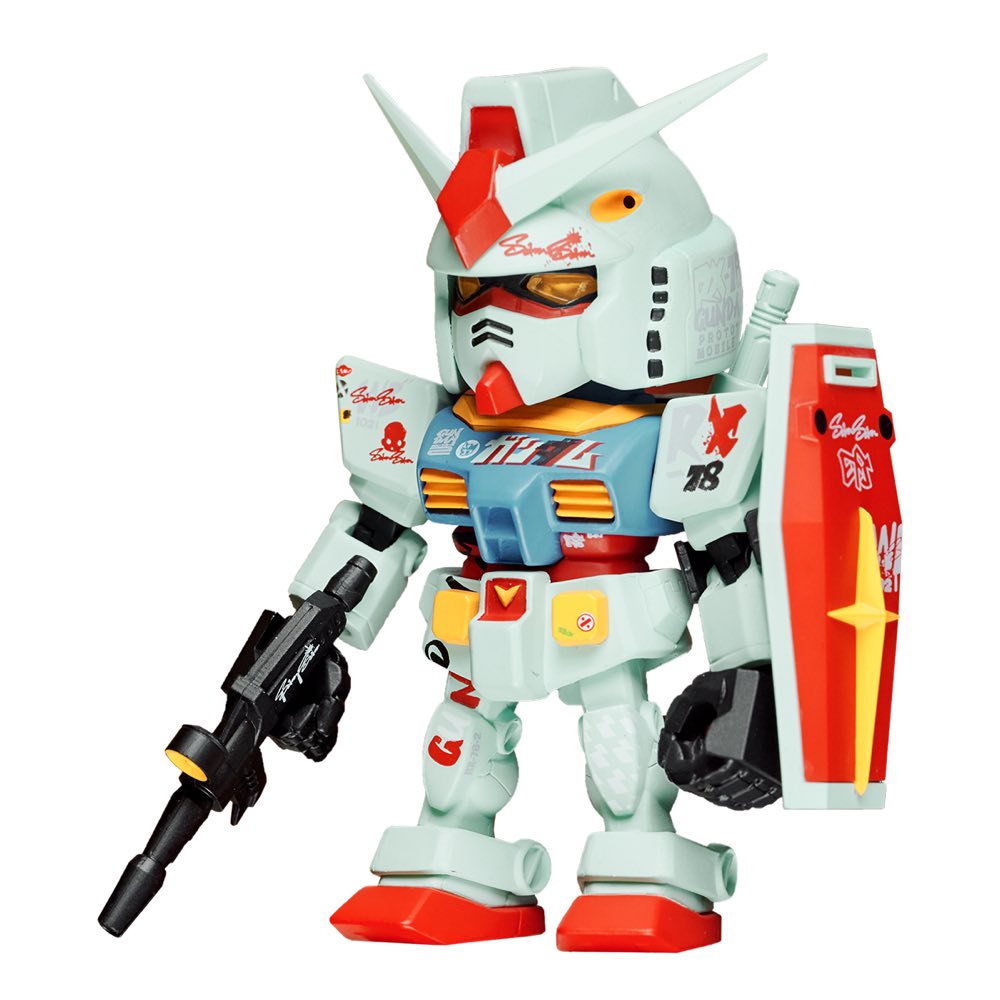 QMSV Mini Gundam 5th Anniversary Ver. (box of 8)