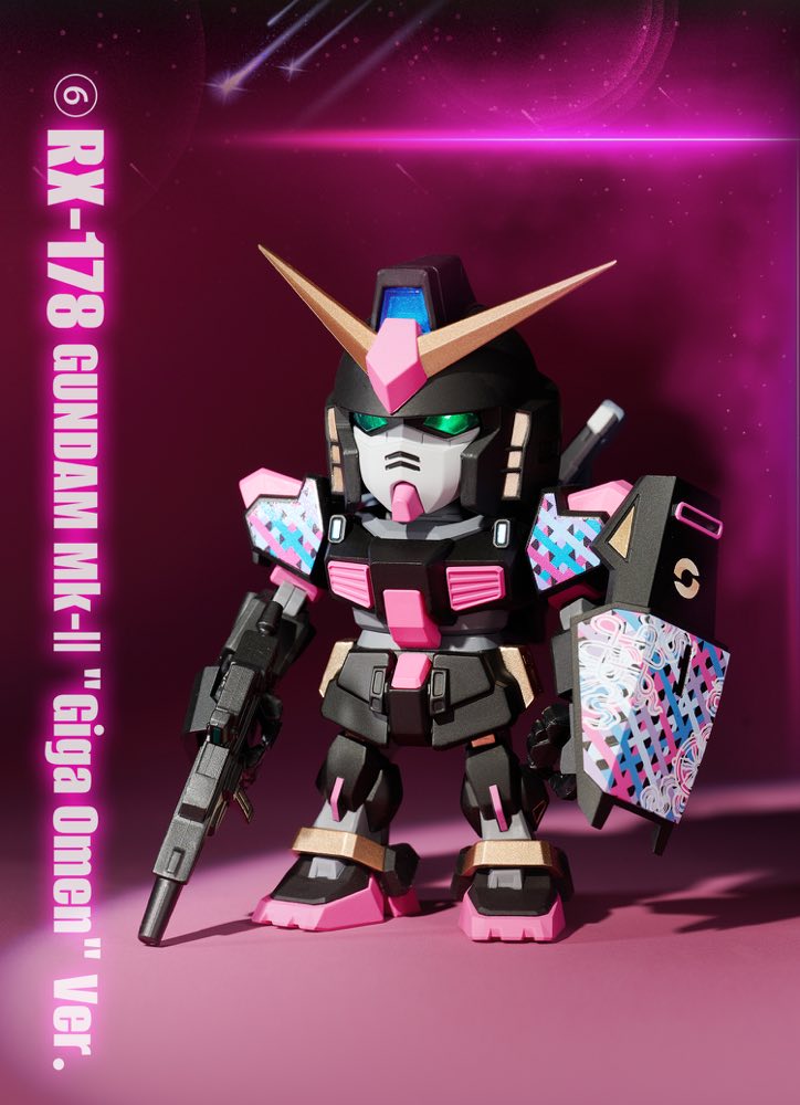 QMSV Mini Zeta Gundam Transformation (box of 8)