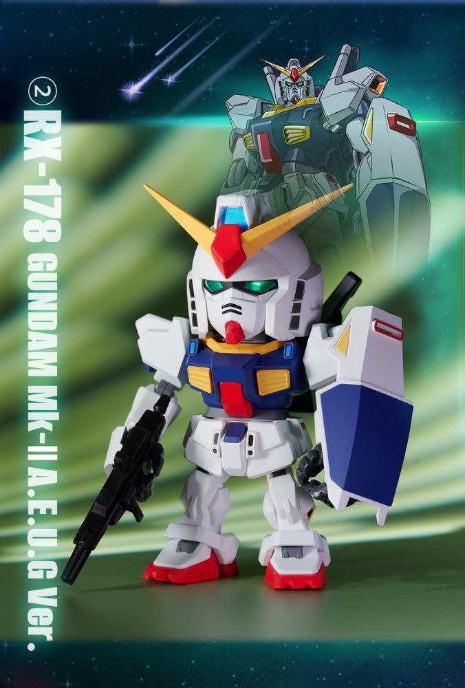 QMSV Mini Zeta Gundam Transformation (box of 8)