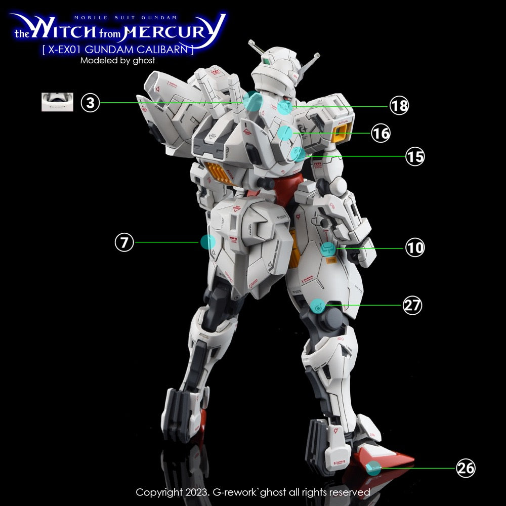 G-REWORK Decal HG Gundam Calibarn – Gundam Planet