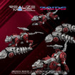 Realize Model Zoids 1/100 RMZ-019 Hell Cat & Molga Zenebus Color Set Realize Model Zoids 1/100 RMZ-019 Hell Cat & Molga Zenebus Color Set