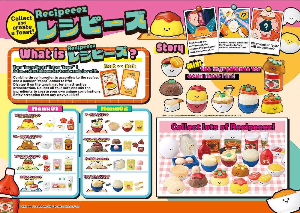 Recipeeez Menu 02 (box of 4)