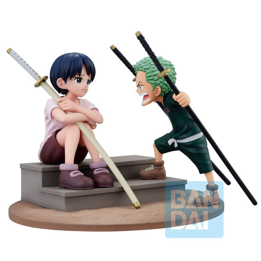 Revible Moment Ichibansho Figure: Roronoa Zoro & Kuina (Road to Down) (One Piece)