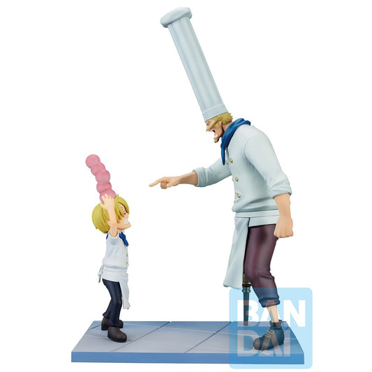 Revible Moment Ichibansho Figure: Sanji & Zeff (Road to Down) (One Piece)