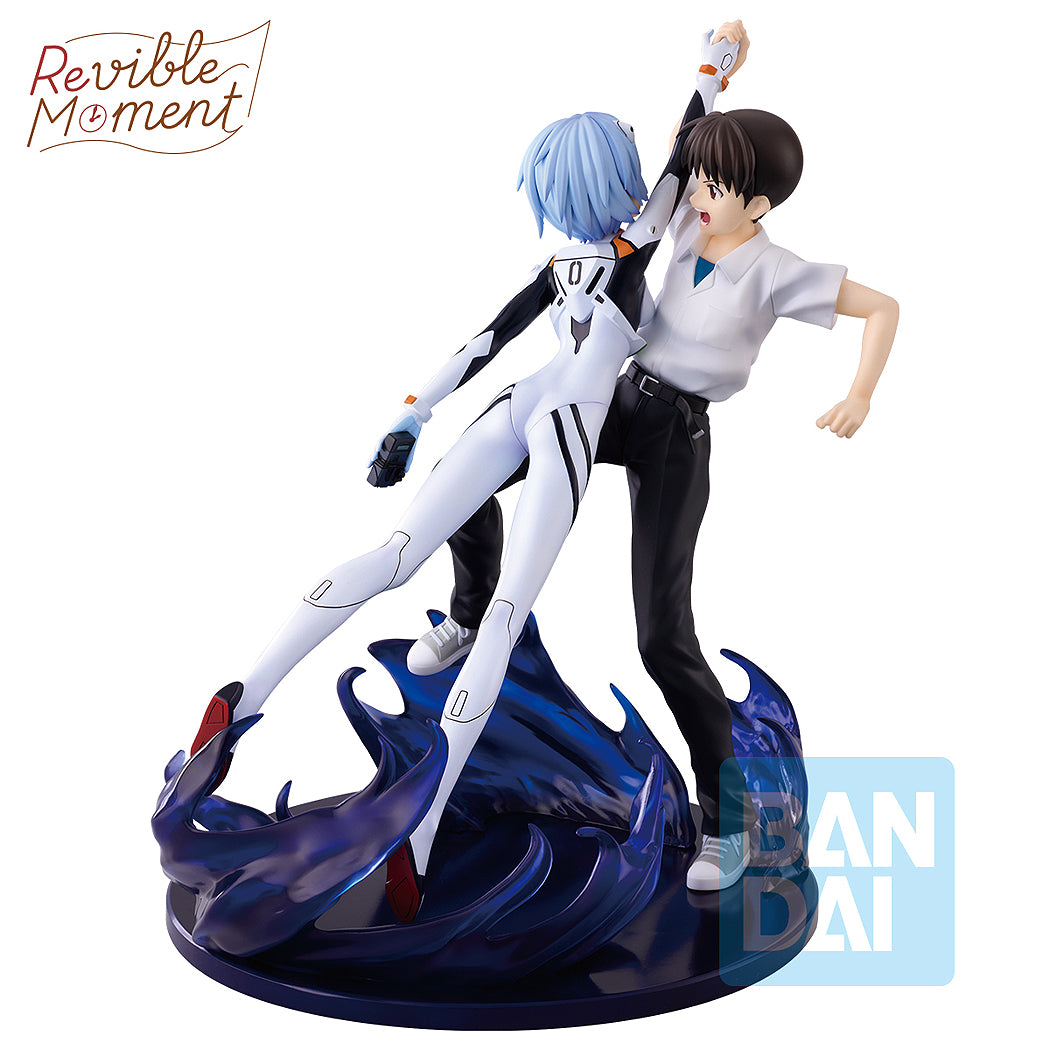 Revible Moment Ichibansho Figure Shinji Ikari & Rei Ayanami [Evangelion 2.22] (Neon Genesis Evangelion)