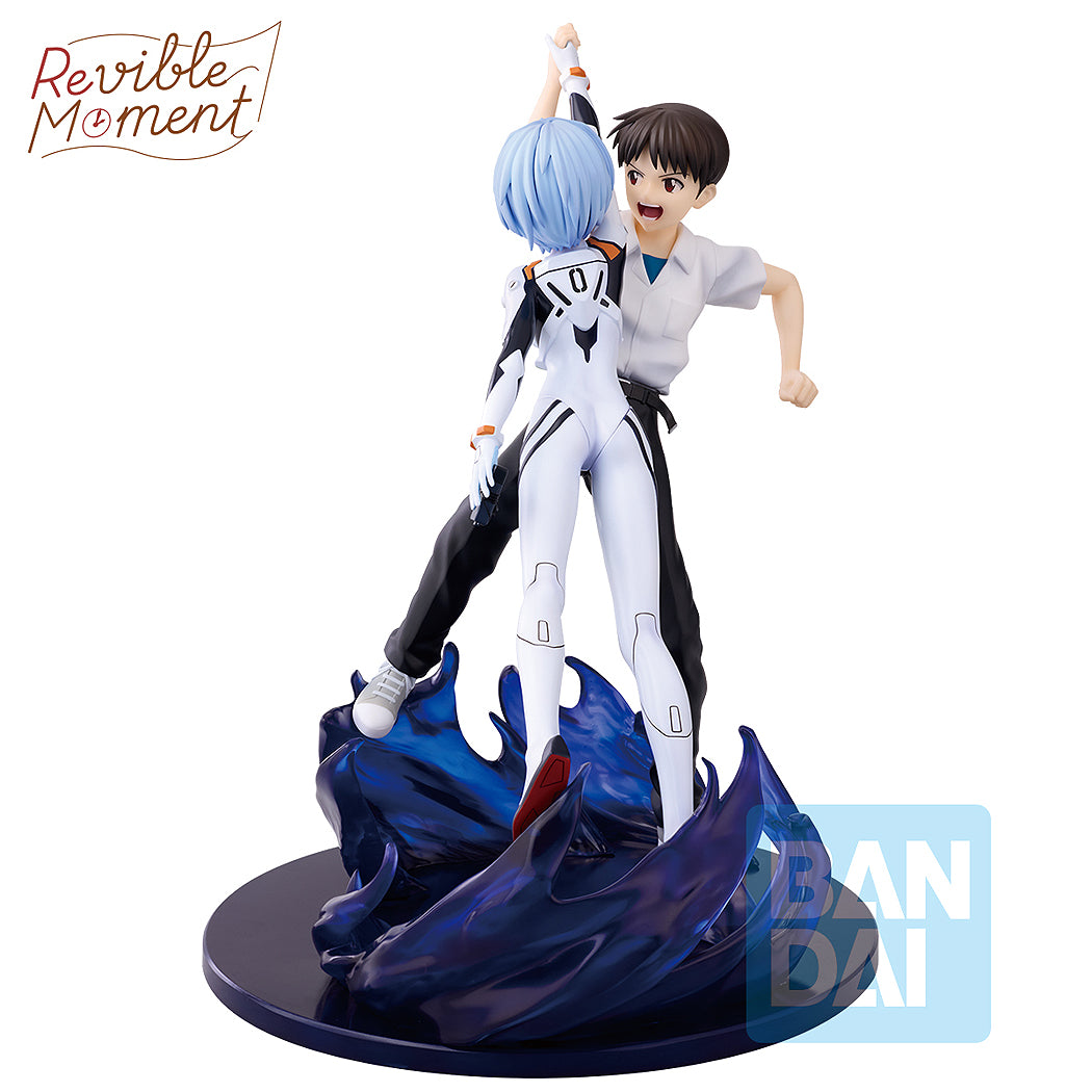 Revible Moment Ichibansho Figure Shinji Ikari & Rei Ayanami [Evangelion 2.22] (Neon Genesis Evangelion)