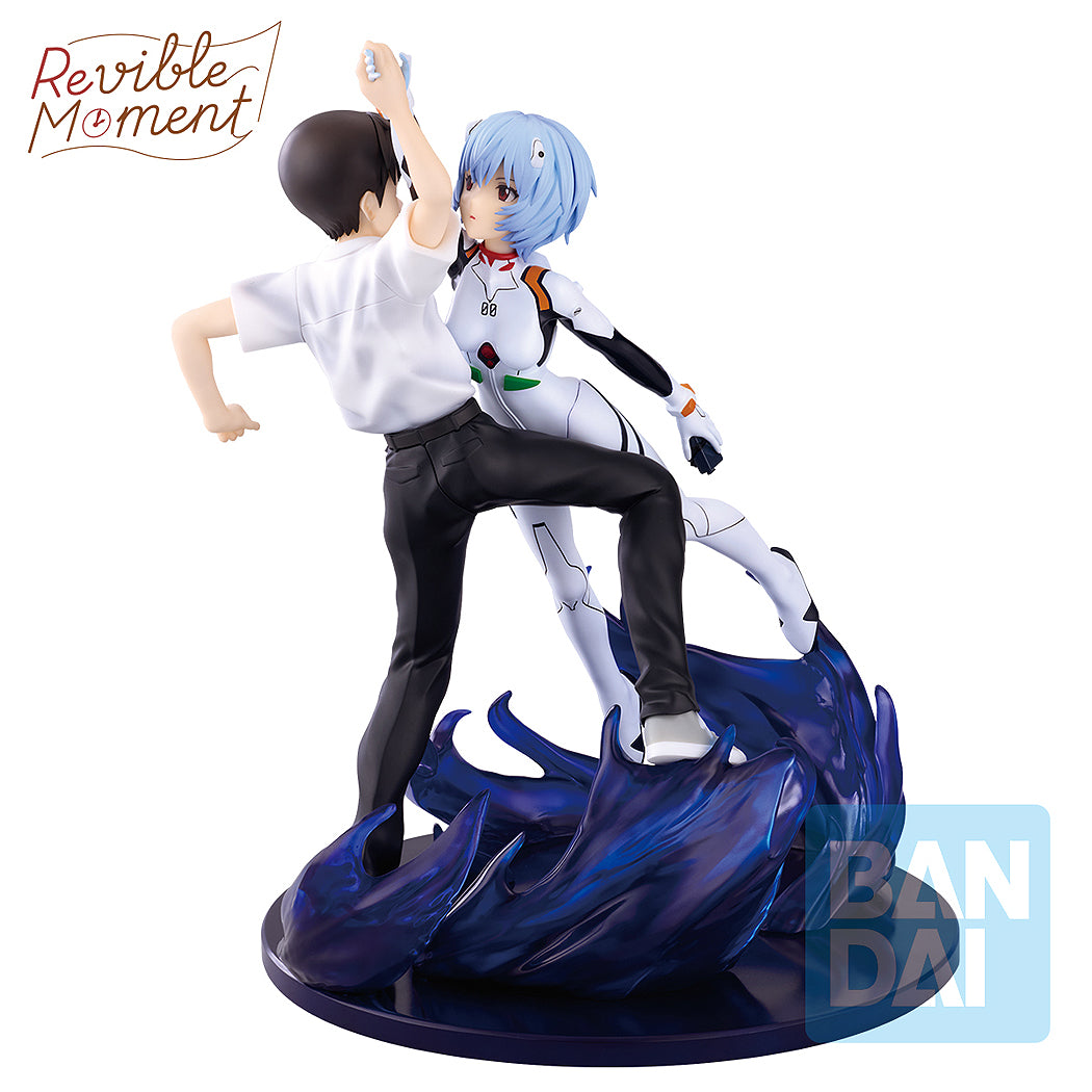 Revible Moment Ichibansho Figure Shinji Ikari & Rei Ayanami [Evangelion 2.22] (Neon Genesis Evangelion)