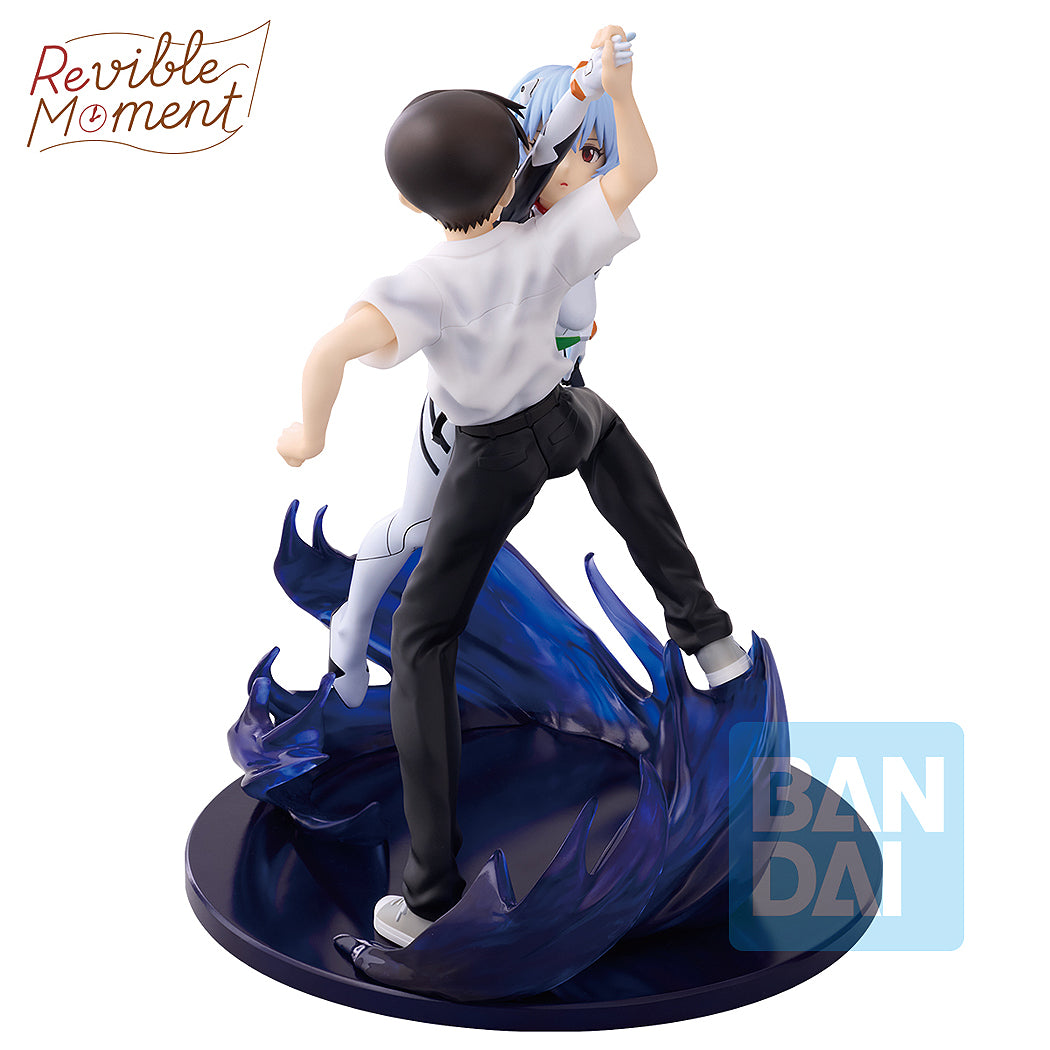 Revible Moment Ichibansho Figure Shinji Ikari & Rei Ayanami [Evangelion 2.22] (Neon Genesis Evangelion)