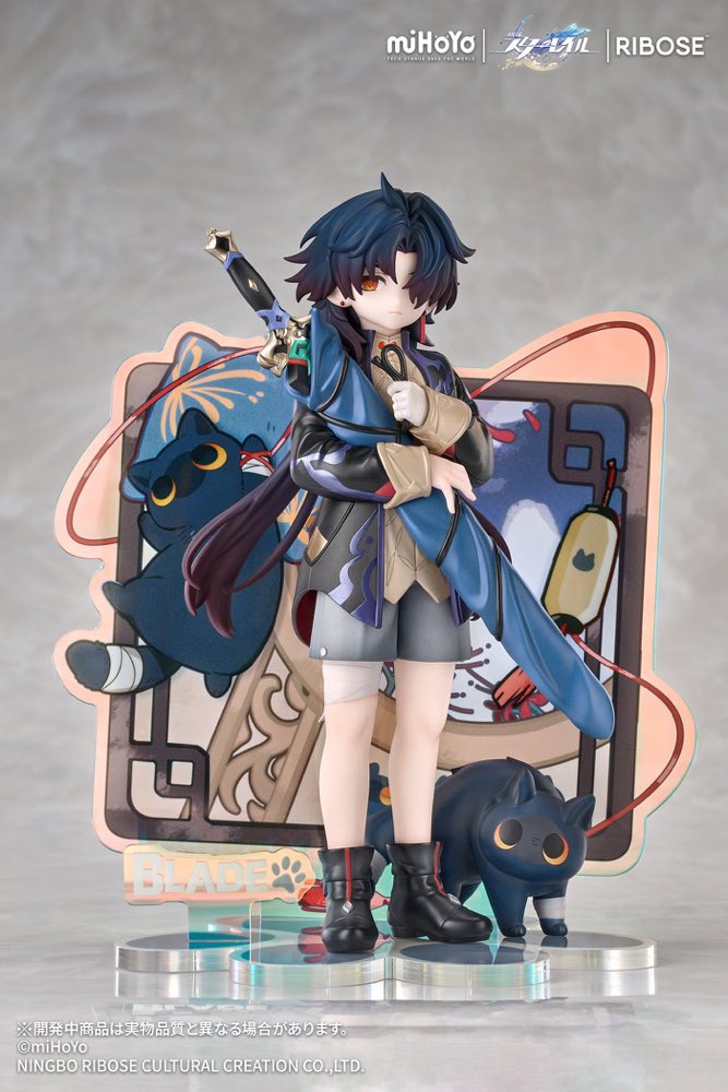 RISE UP+ Chibi Cat Series: Blade Ver. (Honkai: Star Rail)