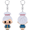 Rubber Figure Keychain: Seiko (Dandadan) Base, Thumbnail