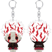 Rubber Figure Keychain: Transformed Okarun (Dandadan) Base, Thumbnail