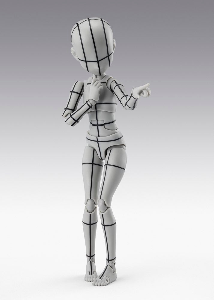 S.H.Figuarts Body-chan Ken Sugimori Edition (Wireframe Gray Color Ver.)
