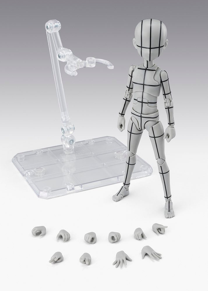 S.H.Figuarts Body-kun Ken Sugimori Edition (Wireframe Gray Color Ver.)