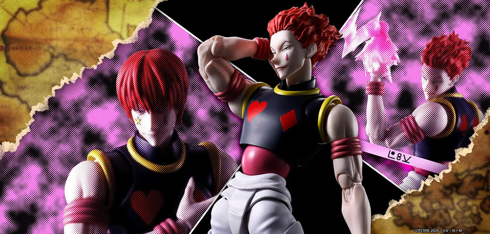 S.H.Figuarts Hisoka (Hunter x Hunter) - Box image