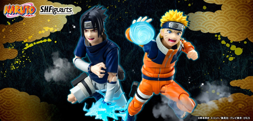 S.H.Figuarts Sasuke Uchiha (Ninja Prodigy of the Uchiha Clan Bloodline) (Naruto) - Box image