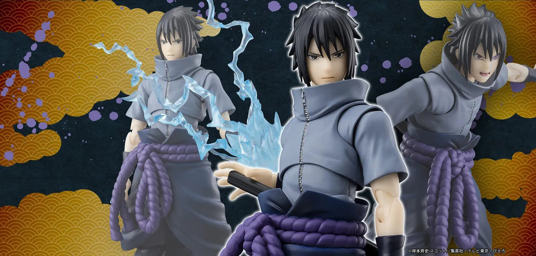 S.H.Figuarts Sasuke Uchiha (Solitary Shinobi) (Naruto) - Box image