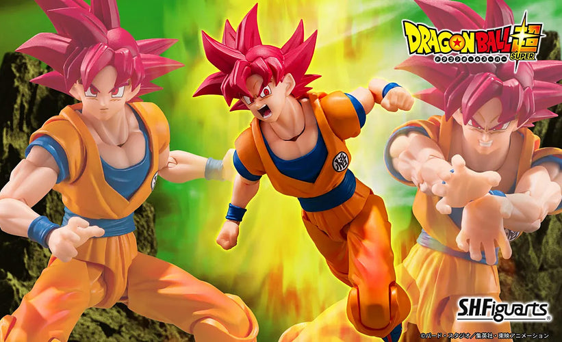 S.H.Figuarts Super Saiyan God Son Goku (God Aura) (Dragon Ball) - Box image