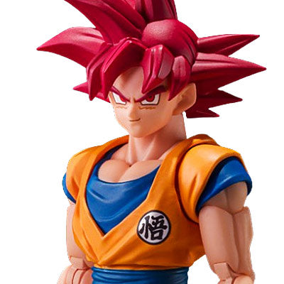 S.H.Figuarts Super Saiyan God Son Goku (God Aura) (Dragon Ball) - Thumbnail