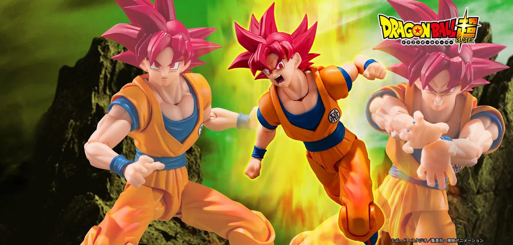 S.H.Figuarts Super Saiyan God Son Goku (God Aura) (Dragon Ball) - Box image
