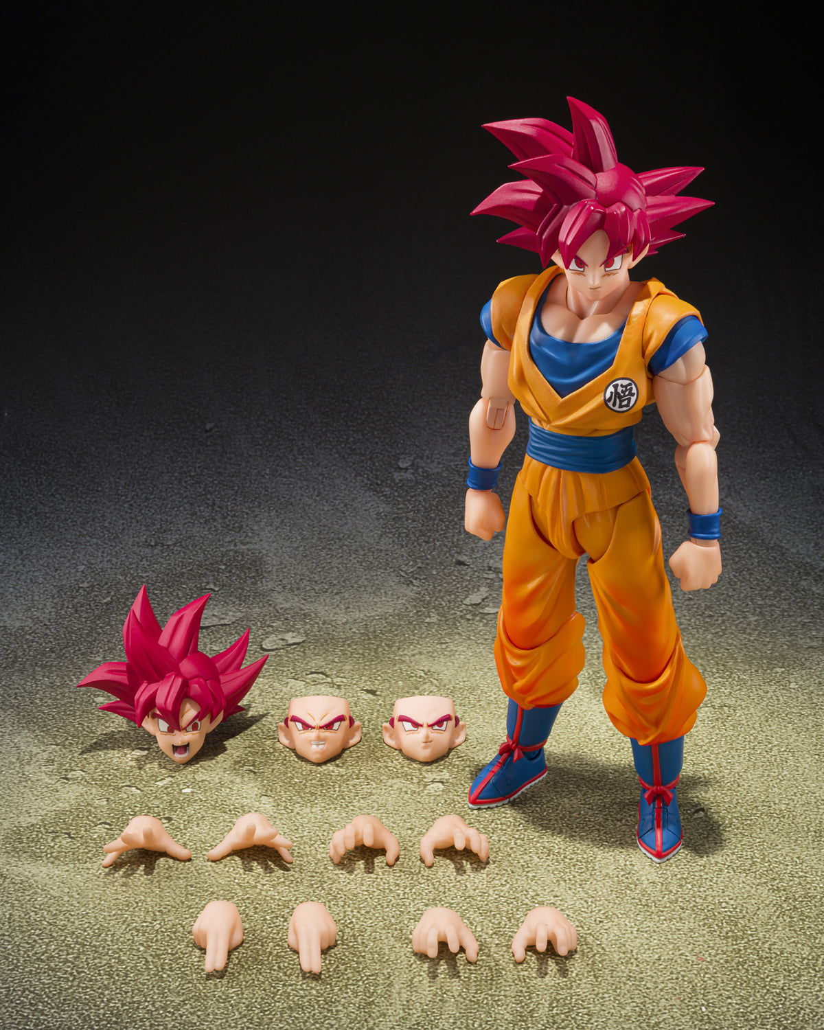 S.H.Figuarts Super Saiyan God Son Goku (God Aura) (Dragon Ball)