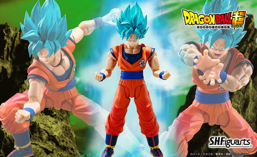 S.H.Figuarts Super Saiyan God Super Saiyan Son Goku (Blue Power Transcending Limits) (Dragon Ball) - Box image