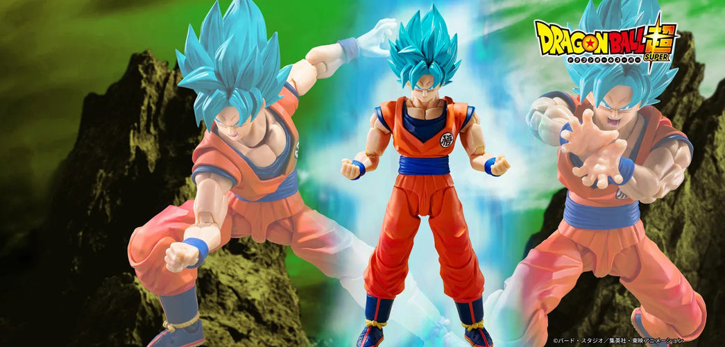 S.H.Figuarts Super Saiyan God Super Saiyan Son Goku (Blue Power Transcending Limits) (Dragon Ball) - Box image