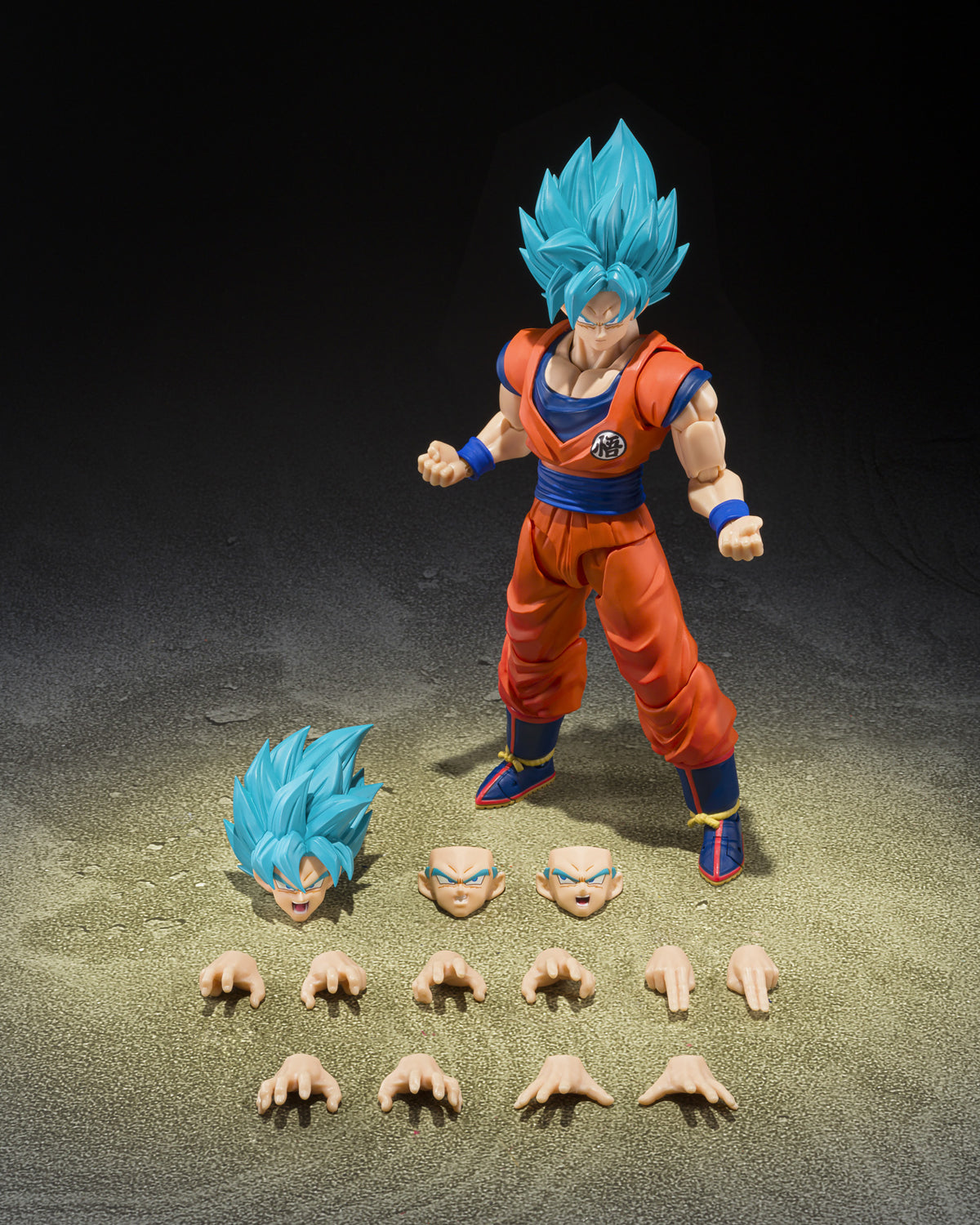 S.H.Figuarts Super Saiyan God Super Saiyan Son Goku (Blue Power Transcending Limits) (Dragon Ball)