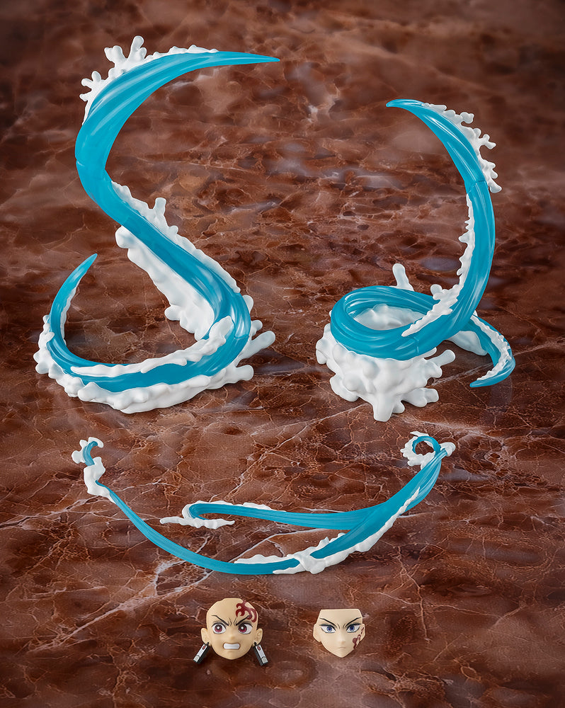S.H.Figuarts Tanjiro Kamado and Giyu Tomioka Water Breathing Effect Set (Demon Slayer: Kimetsu no Yaiba)