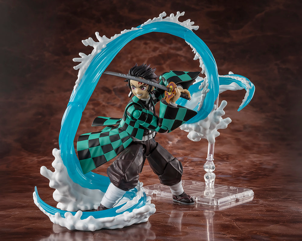 S.H.Figuarts Tanjiro Kamado and Giyu Tomioka Water Breathing Effect Set (Demon Slayer: Kimetsu no Yaiba)