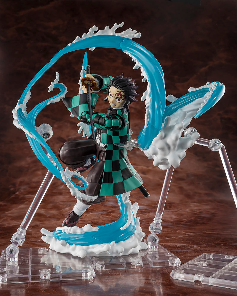 S.H.Figuarts Tanjiro Kamado and Giyu Tomioka Water Breathing Effect Set (Demon Slayer: Kimetsu no Yaiba)