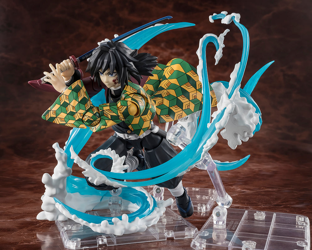 S.H.Figuarts Tanjiro Kamado and Giyu Tomioka Water Breathing Effect Set (Demon Slayer: Kimetsu no Yaiba)