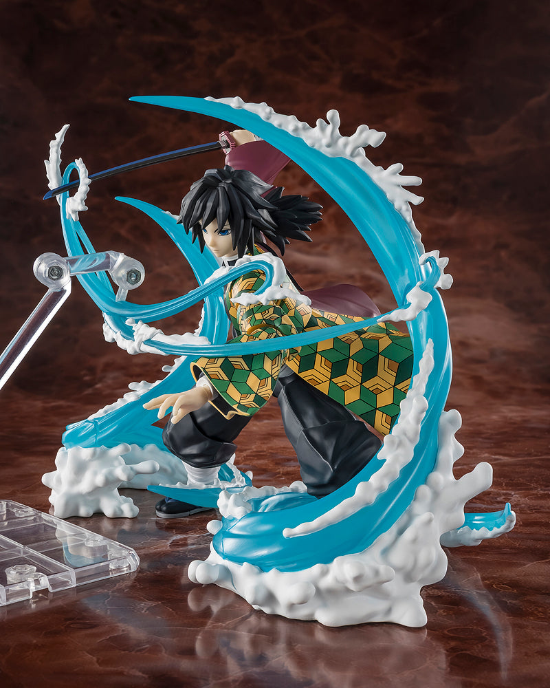S.H.Figuarts Tanjiro Kamado and Giyu Tomioka Water Breathing Effect Set (Demon Slayer: Kimetsu no Yaiba)