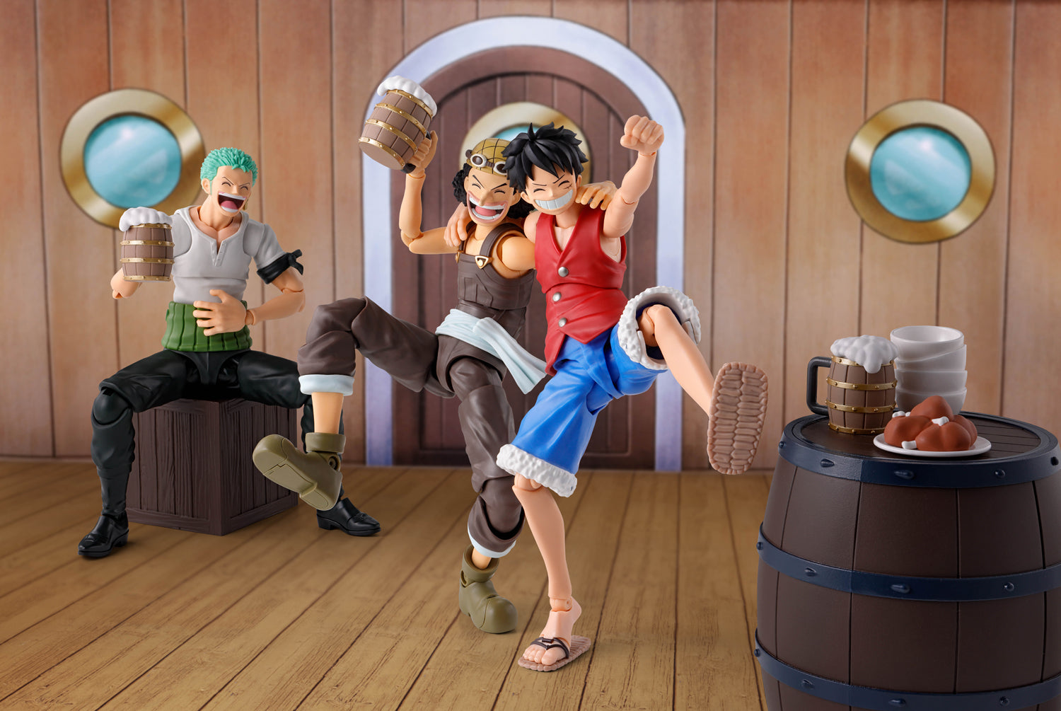 S.H.Figuarts The Straw Hat Crew Party Set (One Piece)