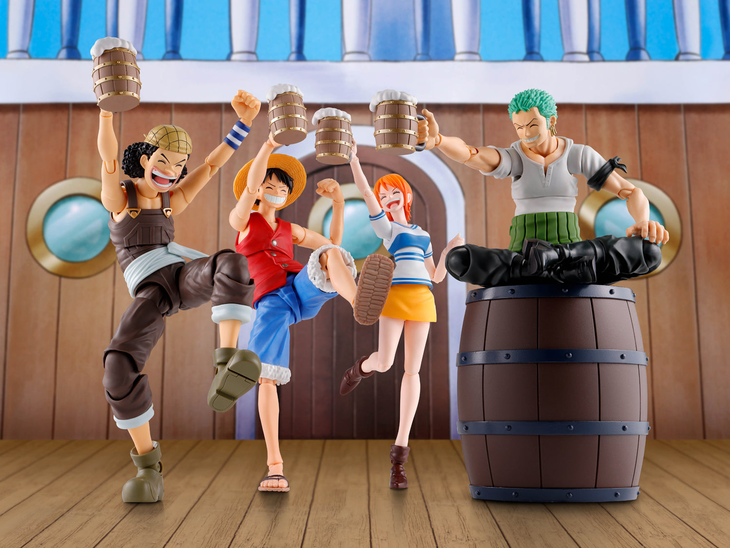 S.H.Figuarts The Straw Hat Crew Party Set (One Piece)