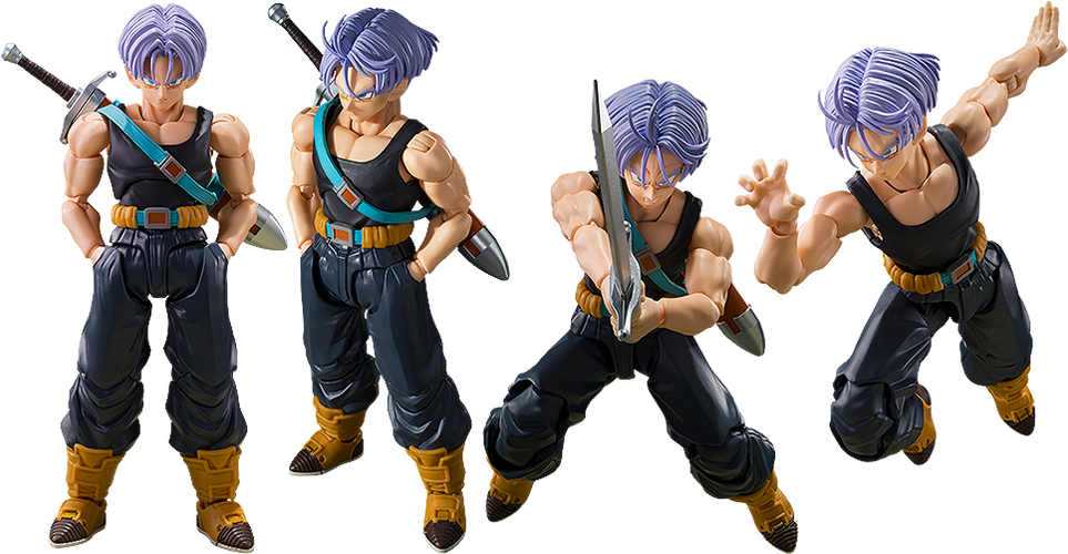 S.H.Figuarts Trunks Limited Edition Z-Fighters Group Base Ver.B (Dragon Ball Z) - Box image