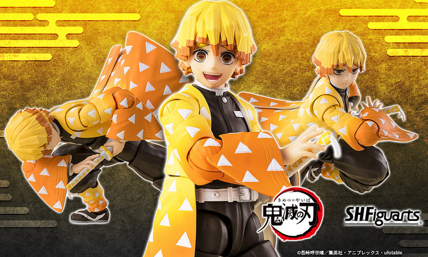 S.H.Figuarts Zenitsu Agatsuma (Demon Slayer: Kimetsu no Yaiba) - Box image