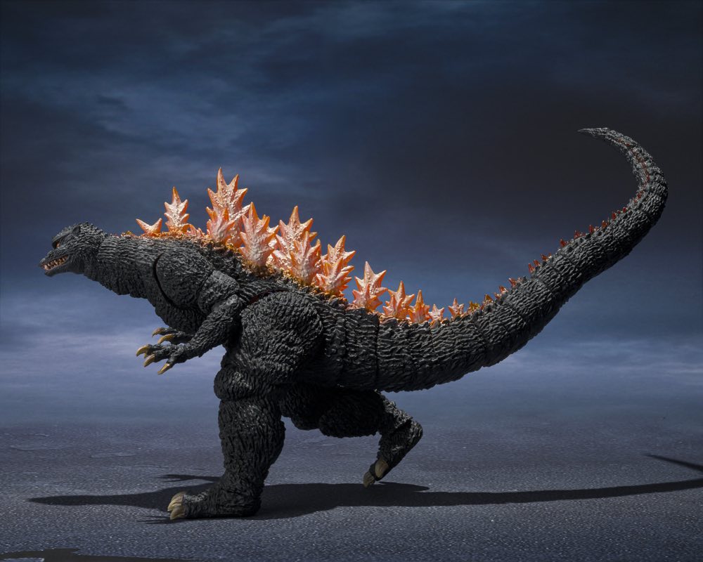S.H.MonsterArts Godzilla [2004] Heat Ray Ver. Vs. New Gotengo