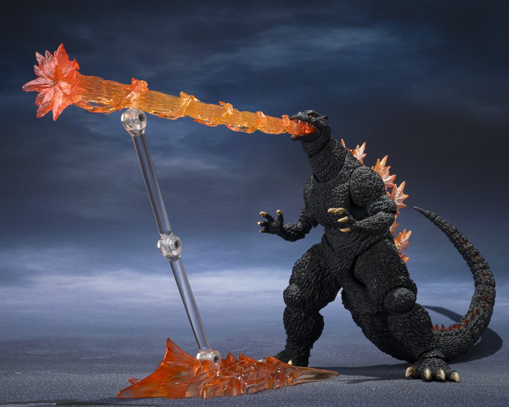 S.H.MonsterArts Godzilla [2004] Heat Ray Ver. Vs. New Gotengo