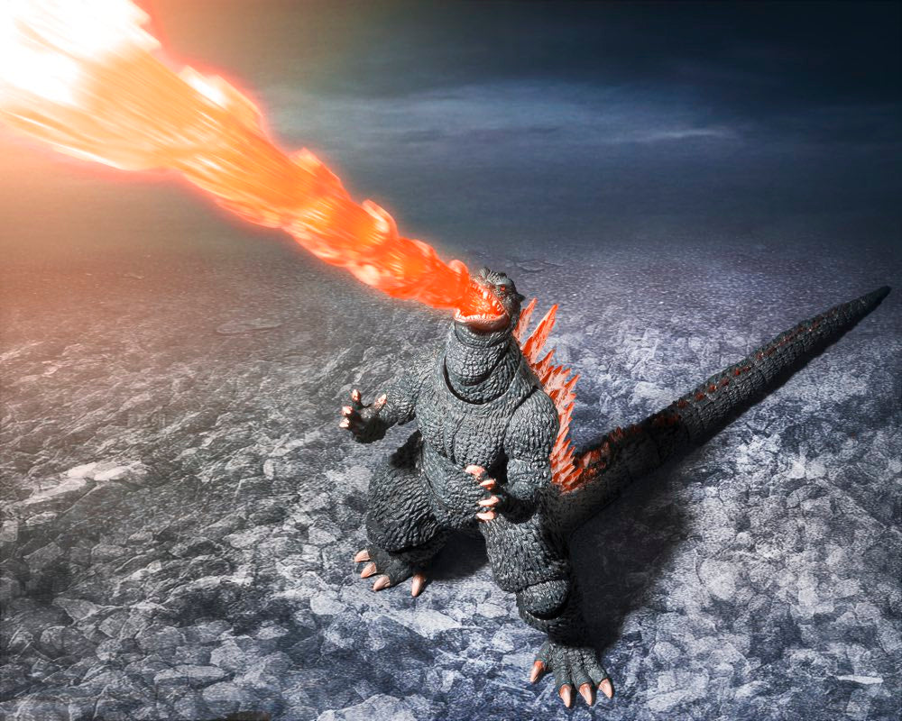 S.H.MonsterArts Godzilla [2004] Heat Ray Ver. Vs. New Gotengo