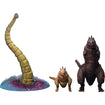S.H.MonsterArts Godzilla [2016] The Second Form & Third Form & Giant Unidentified Creature Set Thumbnail, Base