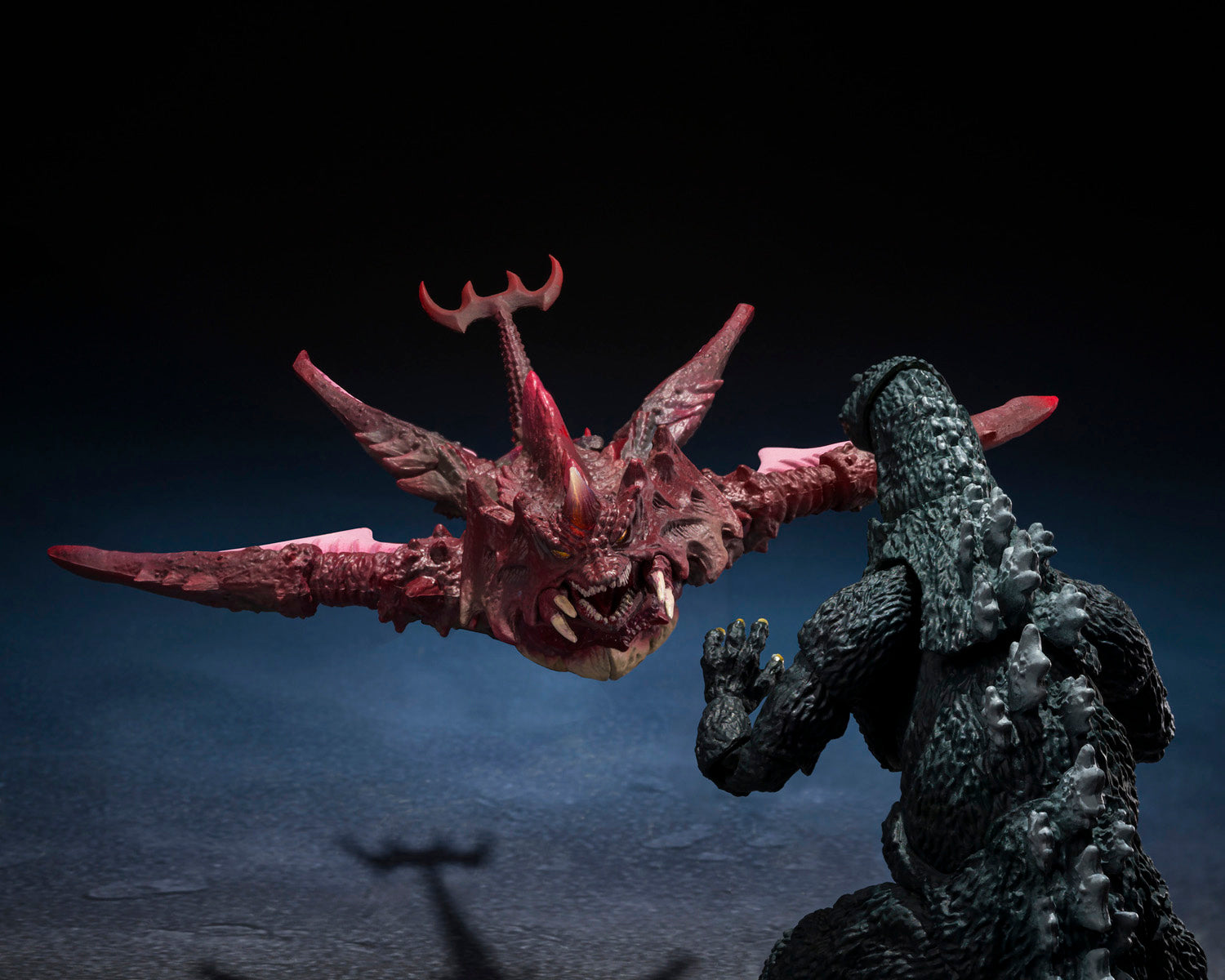 S.H.MonsterArts Godzilla Jr. & Destoroyah Evolution Set