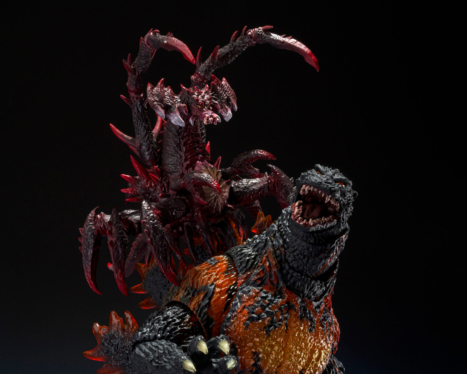S.H.MonsterArts Godzilla Jr. & Destoroyah Evolution Set