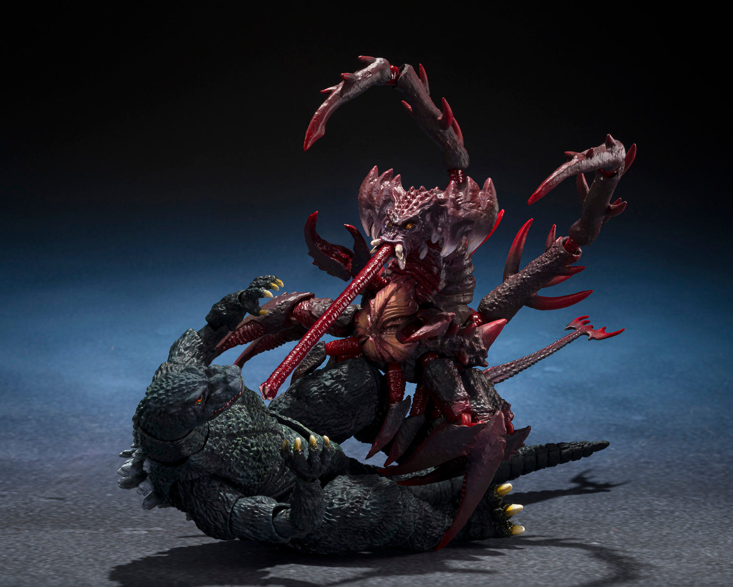 S.H.MonsterArts Godzilla Jr. & Destoroyah Evolution Set