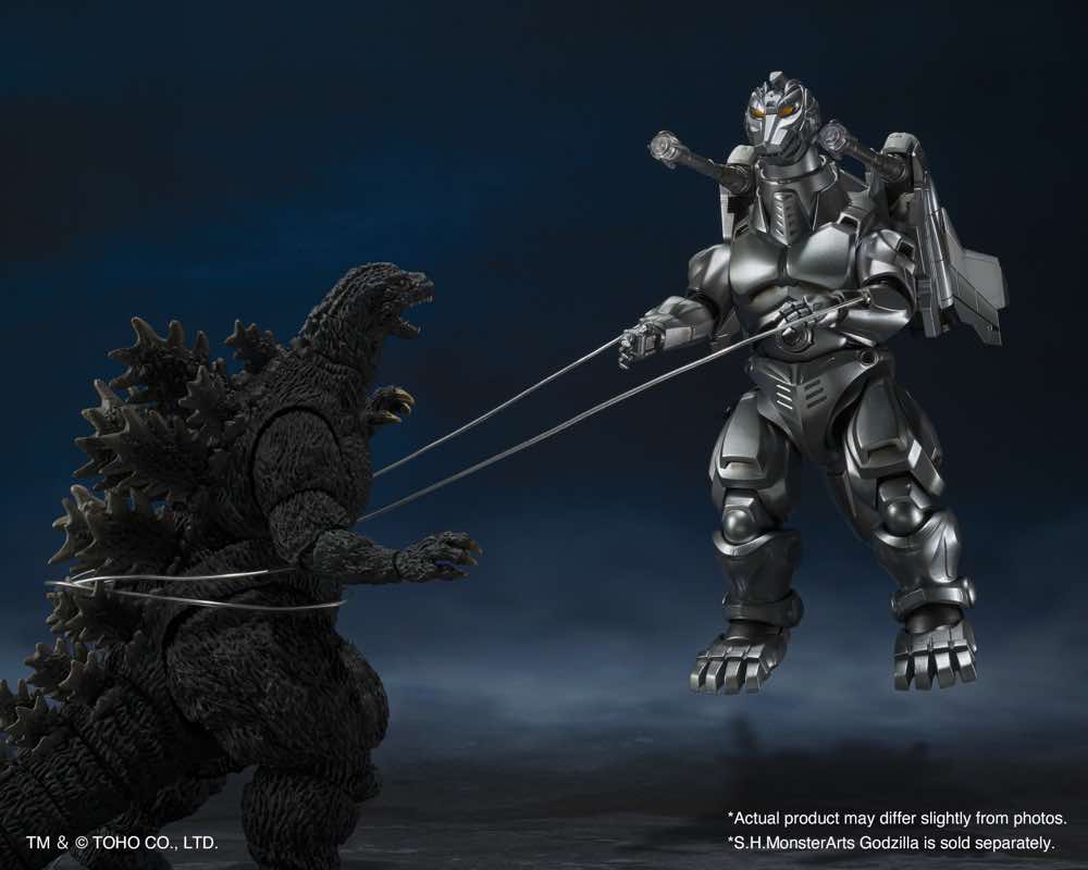 Garuda Fire S.H.MonsterArts Mechagodzilla & Garuda & Fire Rodan Makuhari Decisive ...