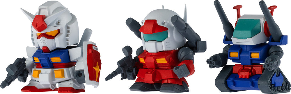 Shokugan Box Collection: Gundam (5 types / 12 per box) - Box image