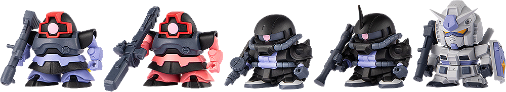 Shokugan Box Collection Wave 2: Gundam (5 types / 12 per box) - Box image