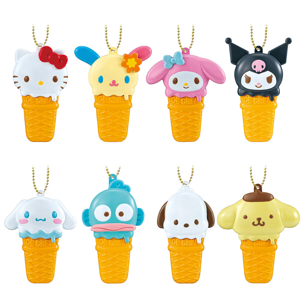 Shokugan Hello Kitty & Friends Ice Creamy Case Charm (Box of 10)